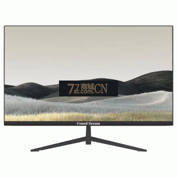 方正（Found Dream）FD-3240M黑色直面屛32英寸 窄边框游戏办公显示器HDMI+VGA 4K