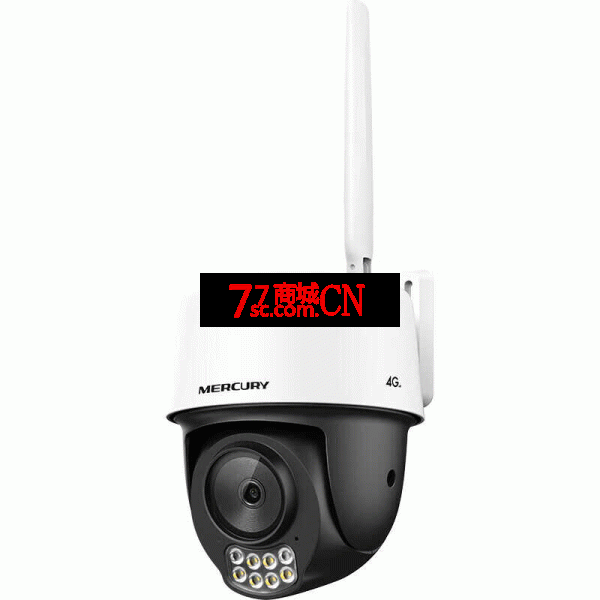 水星MIPC3286W-A4GY 4G全网通双光全彩夜视室外300W防水云台球机
