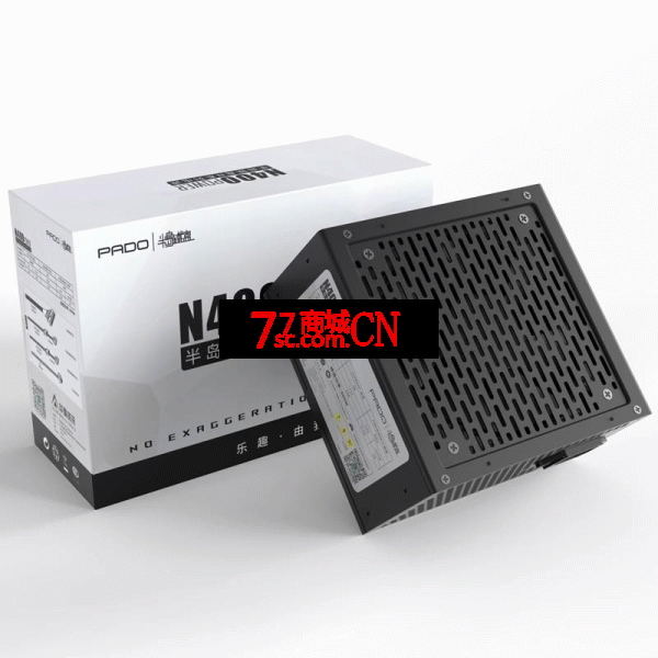 爱国者电源 半岛铁盒N400额定250W 峰值400W（宽幅\智能温控\12CM大风扇）