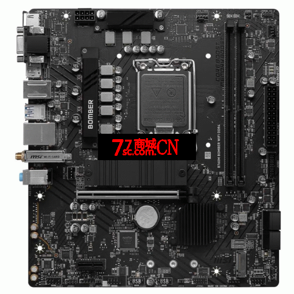 微星B760M BOMBER WIFI 爆破弹D4电脑主板支持12代13代CPU处理器