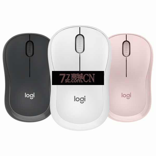 罗技M240无线蓝牙轻音鼠标办公粉色女生静音ipad平板电脑