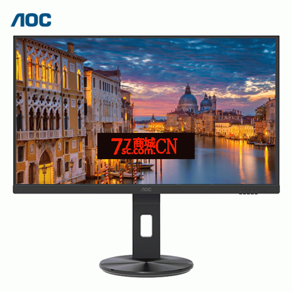 AOC U27V10R 27英寸4K高清显示器10Bit Type-C 65W旋转升降HDR400