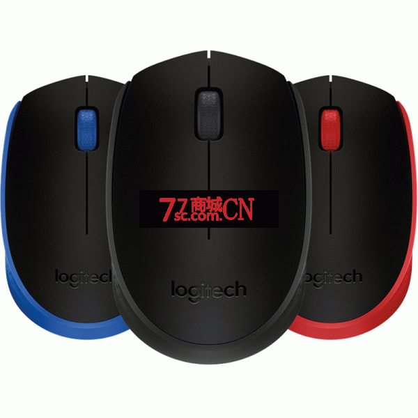 Logitech/罗技M171无线鼠标电脑商务办公省电最佳首选(此产品不退不换 正常售后 ）