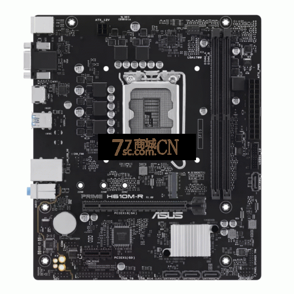 华硕ASUS PRIME H610M-R D4主板支持D4内存支持I5 13400F