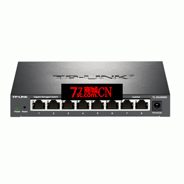 TP-LINK TL-SG2008D全千兆8口交换机钢壳APP远程云管理Web网管型网络监控接入层VLAN端口汇聚（需要订货。订货产品不退不换）