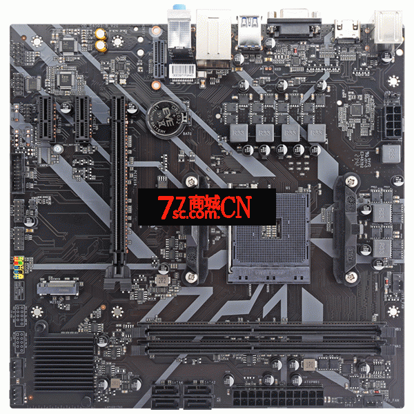 Onda/昂达B450S+B支持1-5代AM4台式电脑主板DDR4内存双通道千兆