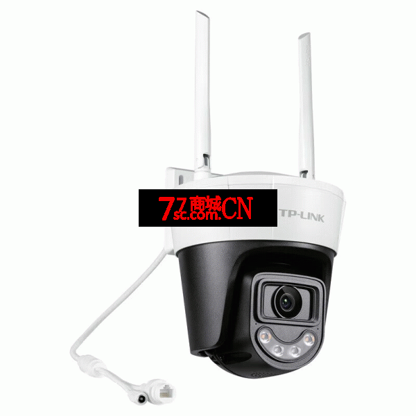 TP-LINK高清IPC632DE-A4室外300万监控无线5G摄像头云台全彩球机 无线+有线