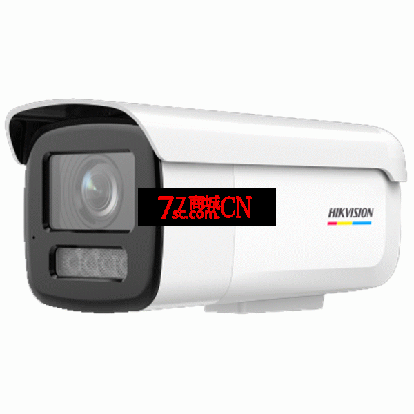 海康威视DS-2CD3T87WDV3-L 800万室外臻全彩拾音网络摄像机4K高清 支持POE或DC供电