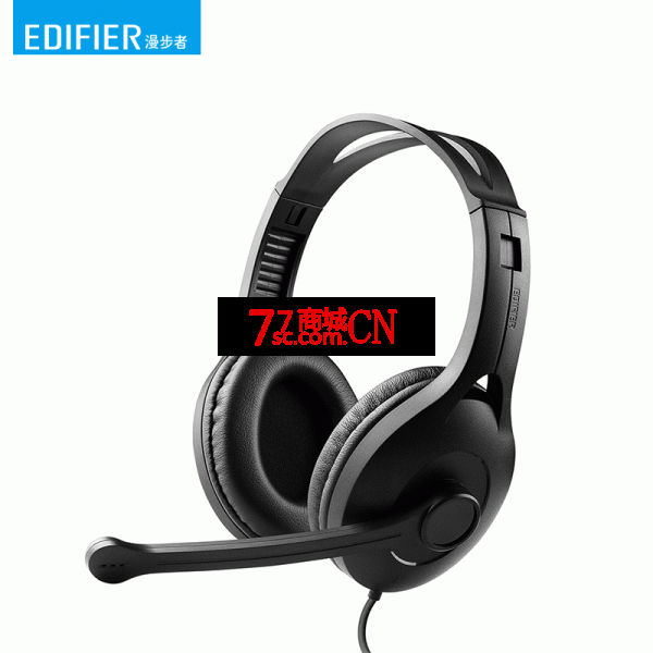 EDIFIER/漫步者 USB K800电脑耳机带麦头戴式网课学习耳机麦克风