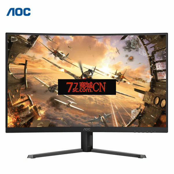 AOC CQ32G4E电竞游戏显示器32英寸2K高清液晶曲面显示器
