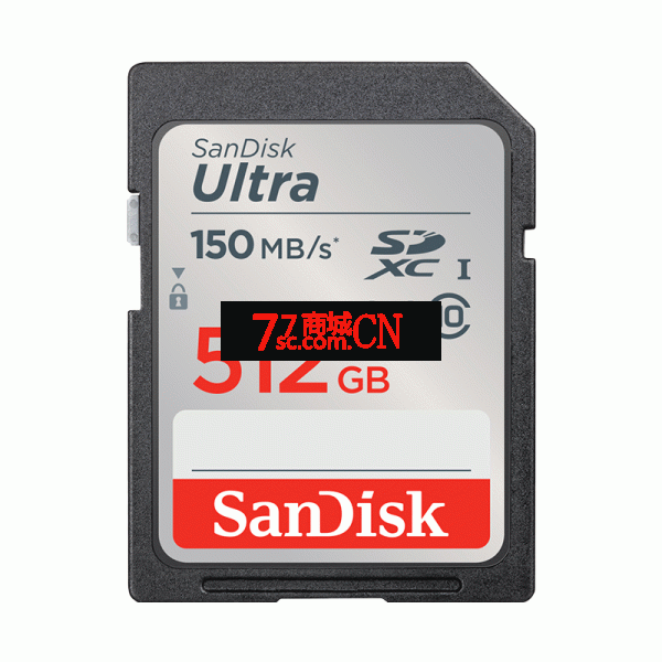 sandisk闪迪SD卡512G内存卡 CLASS10 UHS-1超高速 防水SDHC存储卡 140MB/S SDXC微单反数码相机存储卡SDSDUNC