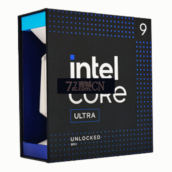 【15代新品】intel/英特尔 15代酷睿Ultra 9 285K盒装CPU 3.2GHZ 24核心24线程电脑处理器LGA1851（注：不带风扇）