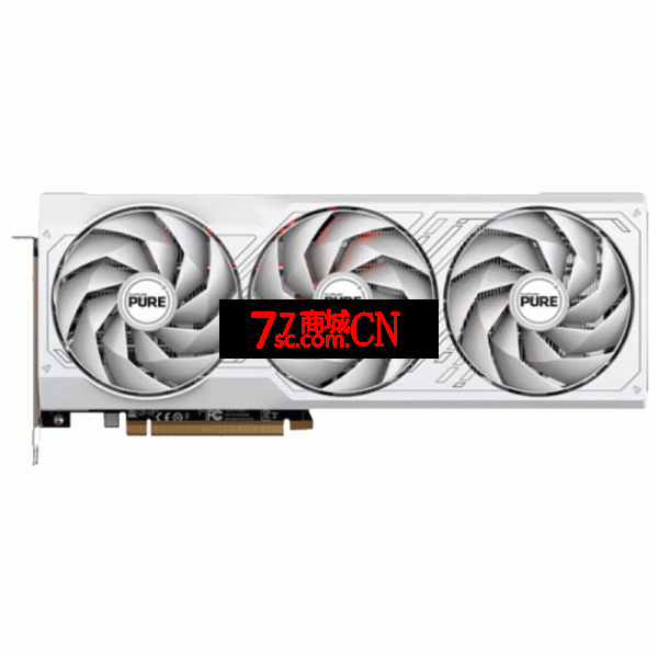AMD蓝宝石(Sapphire)RX 7700XT 12G D6 极地版全新游戏显卡 吃鸡游戏电竟台式机电脑显卡