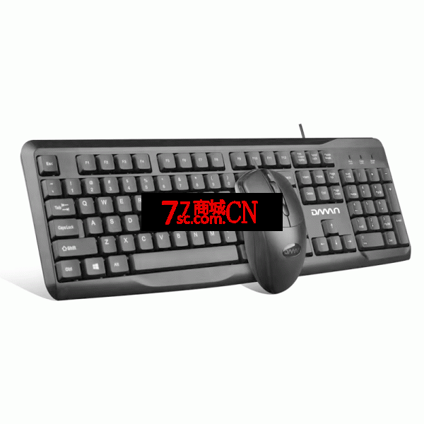 貂王 DD59商务办公有线UU键盘鼠标电脑笔记本游戏防水键鼠套装