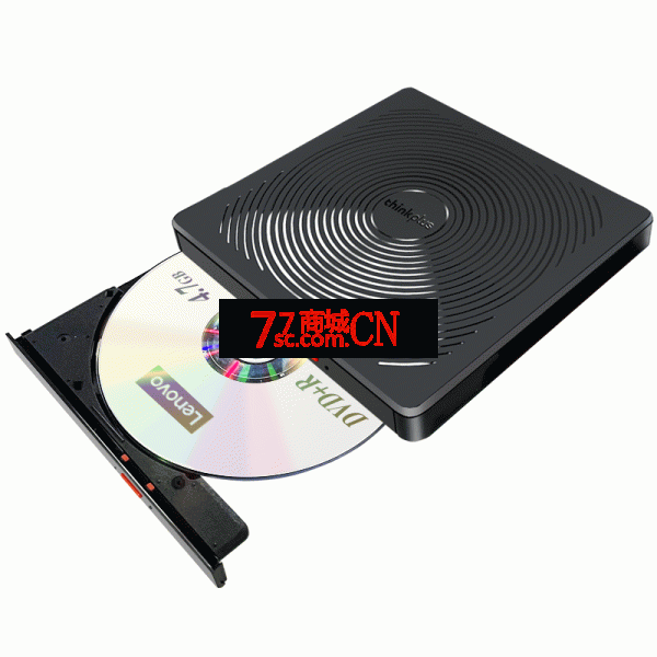 联想外接光驱TX708笔记本台式机一体机DVD光盘刻录机移动外置光驱