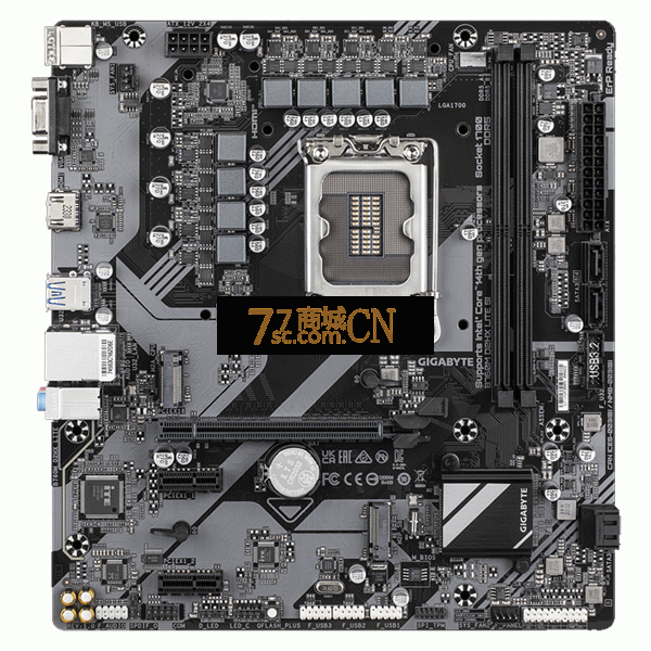 技嘉（GIGABYTE）B760M D2HX LITE SI DDR5网吧专用工包主板 支持CPU 英特尔LGA 1700 电脑游戏主板 支持12/13代CPU