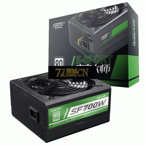 酷腾电竞大师SF700W台式机PC内置电源全新额定600W带独立供电