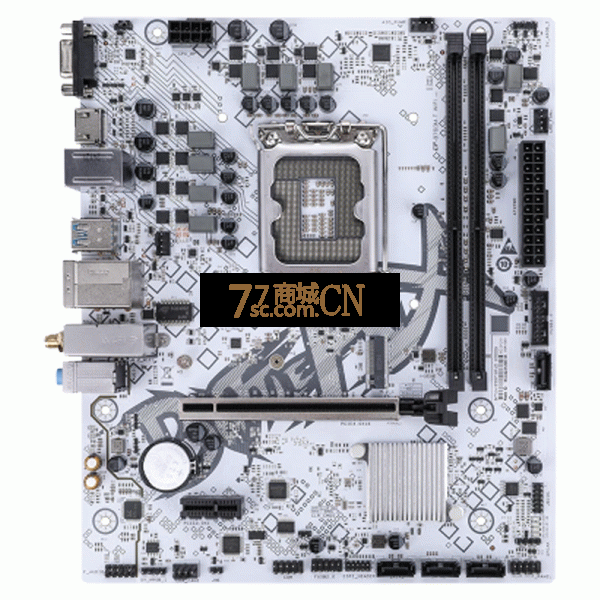 七彩虹战斧BATTLE-AX B760M-T WIFI V20 白色主板DDR4支持12代/13代CPU/i5-13400F/13490F