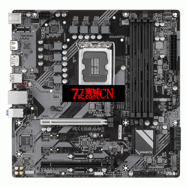 技嘉（GIGABYTE）B760M D3HX SI DDR5网吧专用工包主板 支持CPU 英特尔LGA 1700 电脑游戏主板 支持12/13代CPU 万兆网口