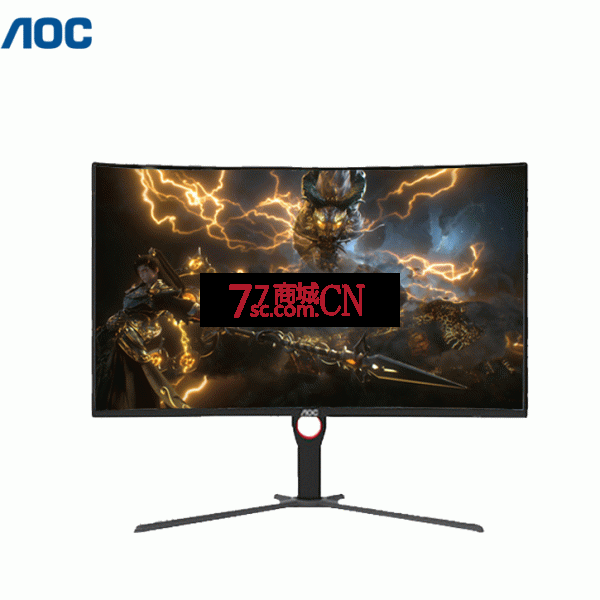 AOC 32寸2K CQ32G3S曲面高刷180HZ升降电竞游戏显示器