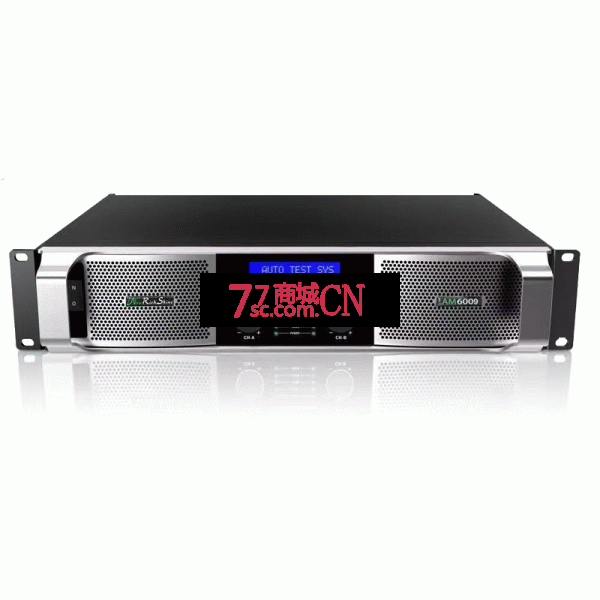 NRS葳多尔 AM6009出口型400W*2舞台工程演出大功率纯后级功放机足功率放大器专业纯后级功放户外舞台(黑色)