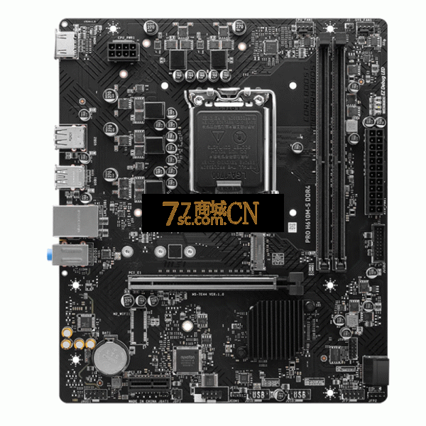 微星PRO H610M-S D4电脑台式机主板支持12代酷睿1700处理器