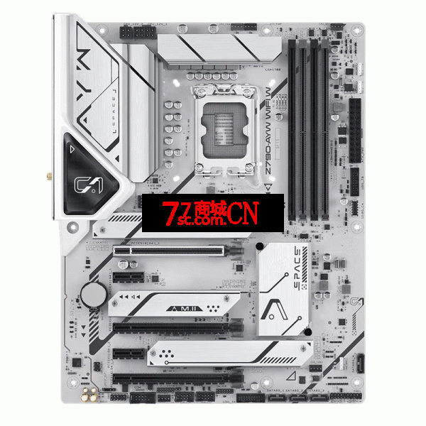 华硕（ASUS）Z790-AYW WIFI W哎呦喂白色电竞游戏主板支持14900K