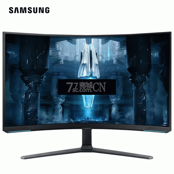 三星 S32BG850NC 32英寸 MiniLED屏4K曲面240Hz电竞显示器HDR2000