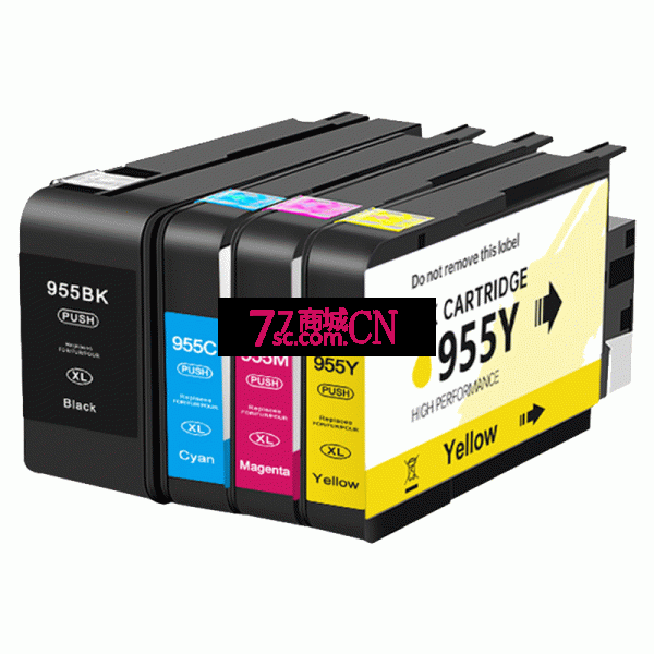 适用惠普7720 7730 7740墨水盒Pro8210 8710 8216 8720 8725 8730 8740 8745 替代HP955xl 953xl打印机墨盒（注：此为单只价格，非一组，一组四个）
