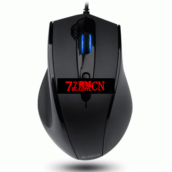 双飞燕Bloody N-810FXS USB绅士哑黑有线光电鼠标