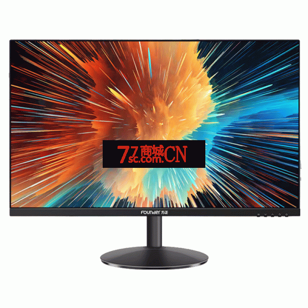 方正（Founder）FC2453DK黑色 24英寸办公显示器100Hz游戏高清商务电脑屏幕