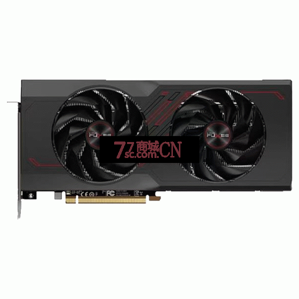 AMD蓝宝石(Sapphire)RX7800XT 16G D6 白金双风扇 全新游戏显卡 吃鸡游戏电竟台式机电脑显卡