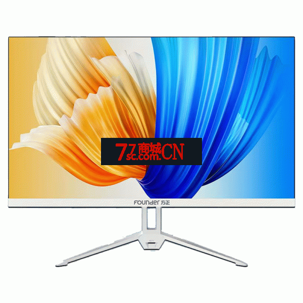 方正（Founder）FD2760W白色 27英寸办公显示器75Hz游戏高清商务电脑IPS屏幕