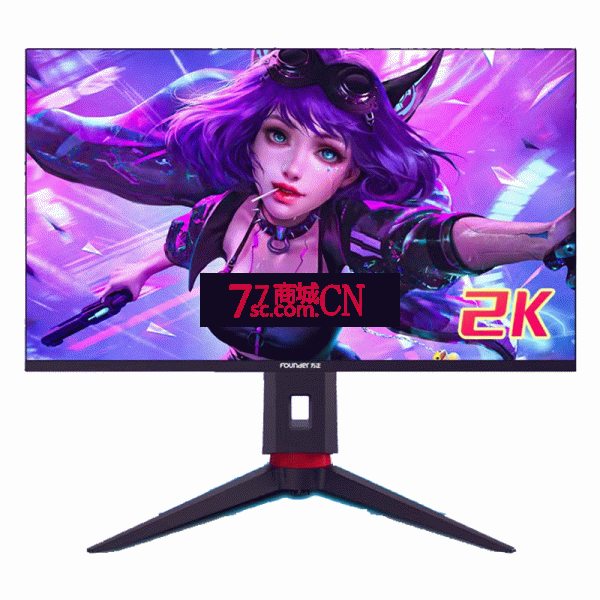 方正（Founder）FD3280G黑色 31.5英寸办公显示器165Hz游戏高清商务电脑VA屏幕