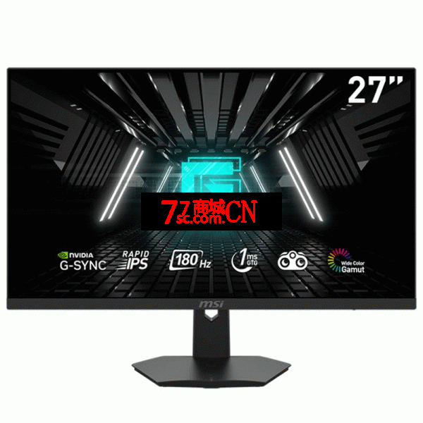 微星G274F FAST-IPS 27英寸1K180Hz高刷台式机高清游戏电竞显示器