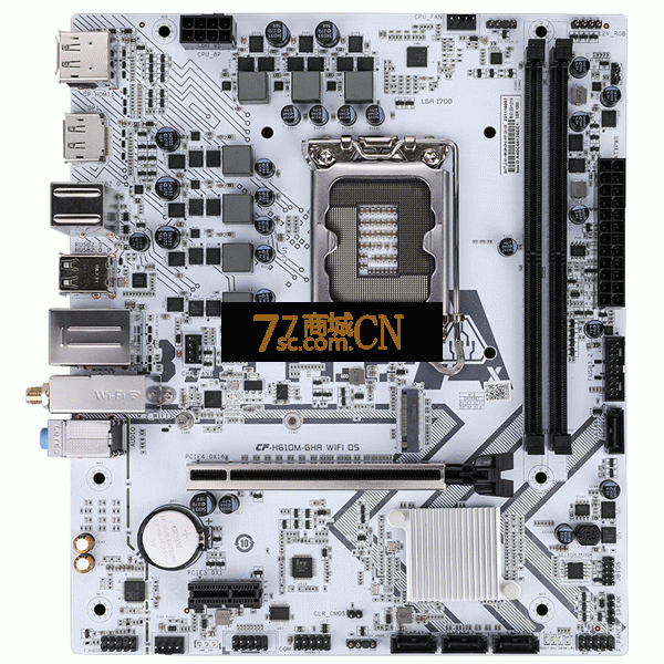七彩虹（Colorful）BATTLE-AX H610M-GHA WIFI D5 V20主板战斧电脑游戏主板支持WIFI12代13代14CPU全新台式单板
