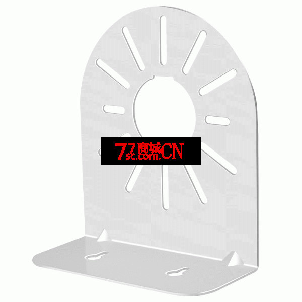 新款钢铁半球支架2.5寸（小）115*102*52监控摄像头半球支架室内壁装内藏线大华海康威视半球摄像机通用
