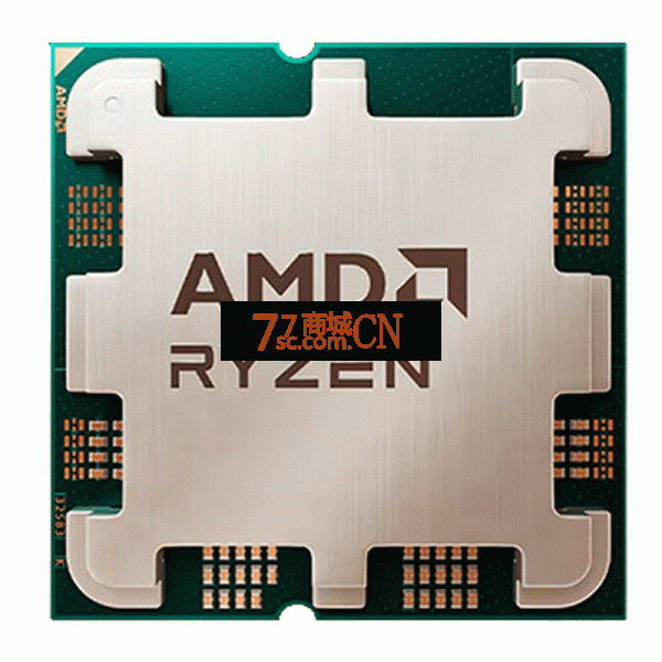 AMD散片锐龙R7 9700X散装CPU台式机游戏处理器AM5八核65W 3.8G 8核16线程