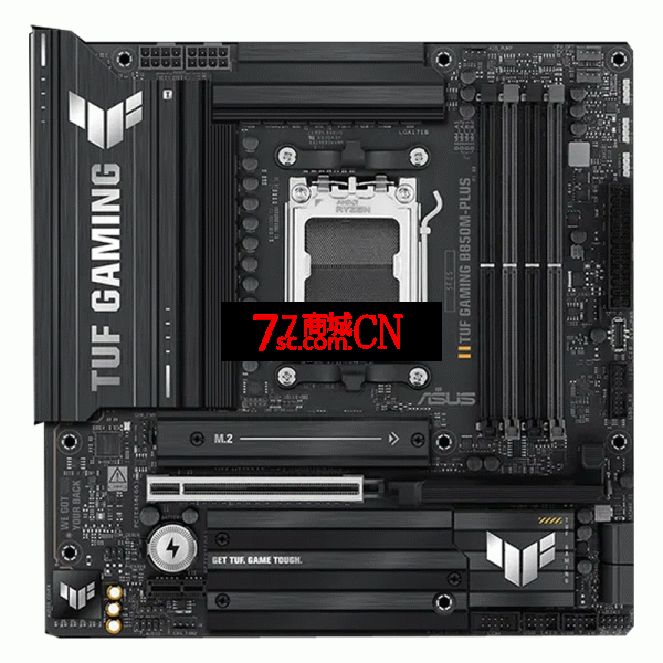 华硕TUF GAMING B850M-PLUS 重炮手主板 支持CPU 7800X3D/9800X3D/9600X(AMD B850/socket AM5)