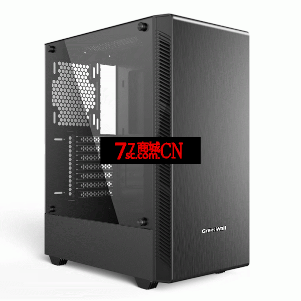 长城启程K26D 防尘侧透水冷静音机箱ATX大板台式机DIY电脑主机箱