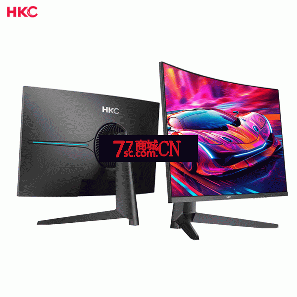 HKC CG322KS 32英寸240HZ电竞曲面显示器1080P高清电脑屏幕