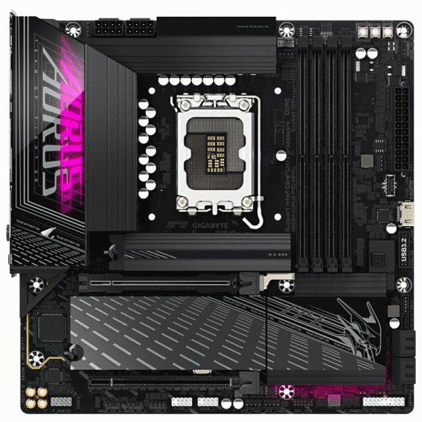 Gigabyte/技嘉B860M AORUS PRO WIFI7电竞雕WIFI 台式电脑主板适配INTEL 245/265/KF/K
