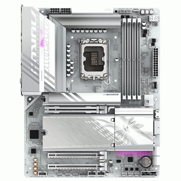 Gigabyte/技嘉B860 AORUS ELITE WIFI7 ICE冰雕WIFI7大板 台式电脑主板适配INTEL 245/265/KF/K