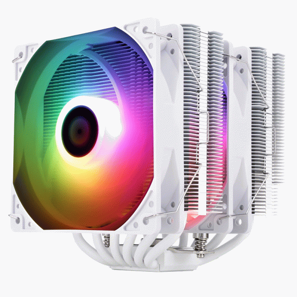 利民（Thermalright）PA120 SE WHITE ARGB 双塔 六管风冷散热器