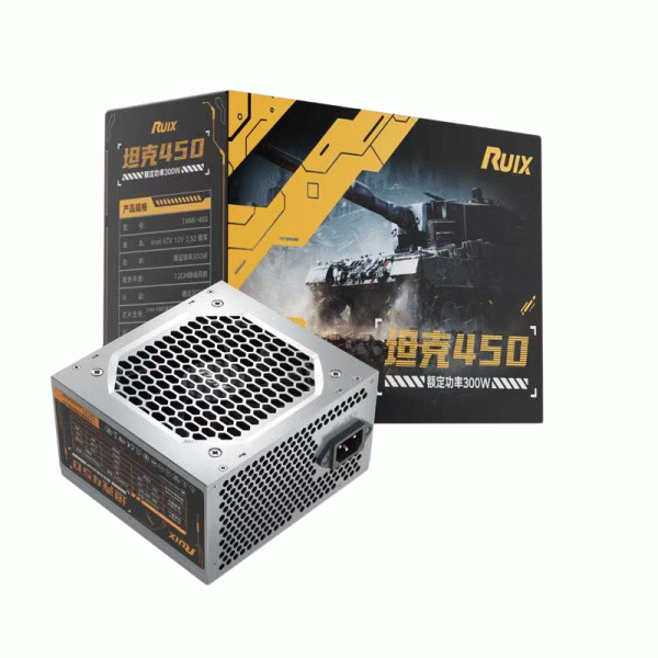 鋭禧坦克450 额定300W+带有CPU和显卡8针供电口
